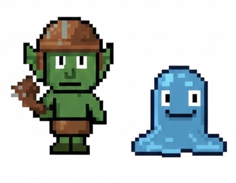 NPC character sprite concept