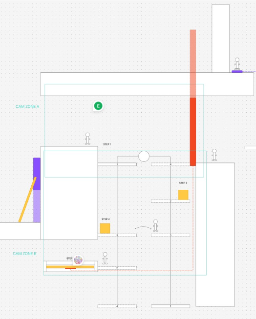 Level design iteration for the third level in the final build